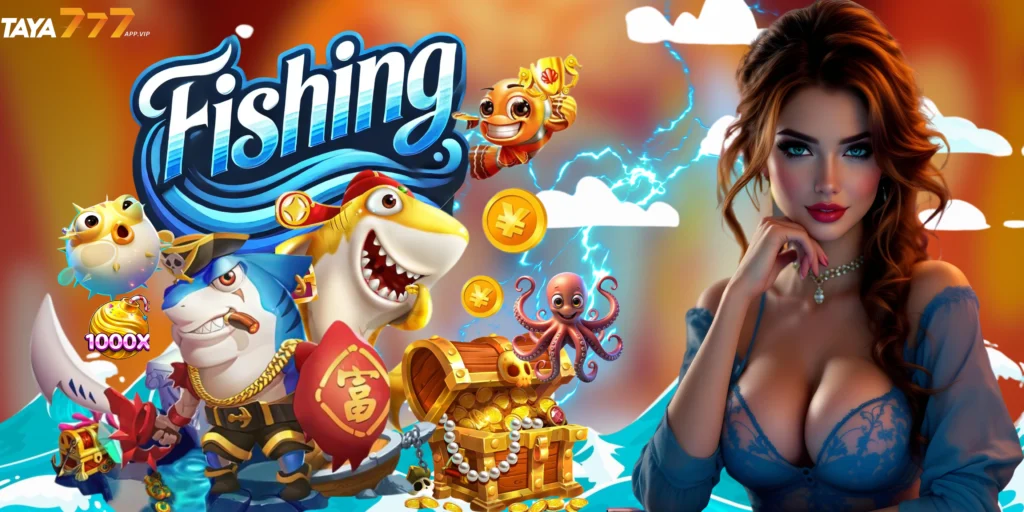 TAYA777 APP CASINO FISHING BANNER