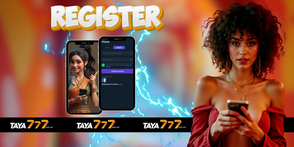 TAYA777 APP CASINO REGISTER BANNER